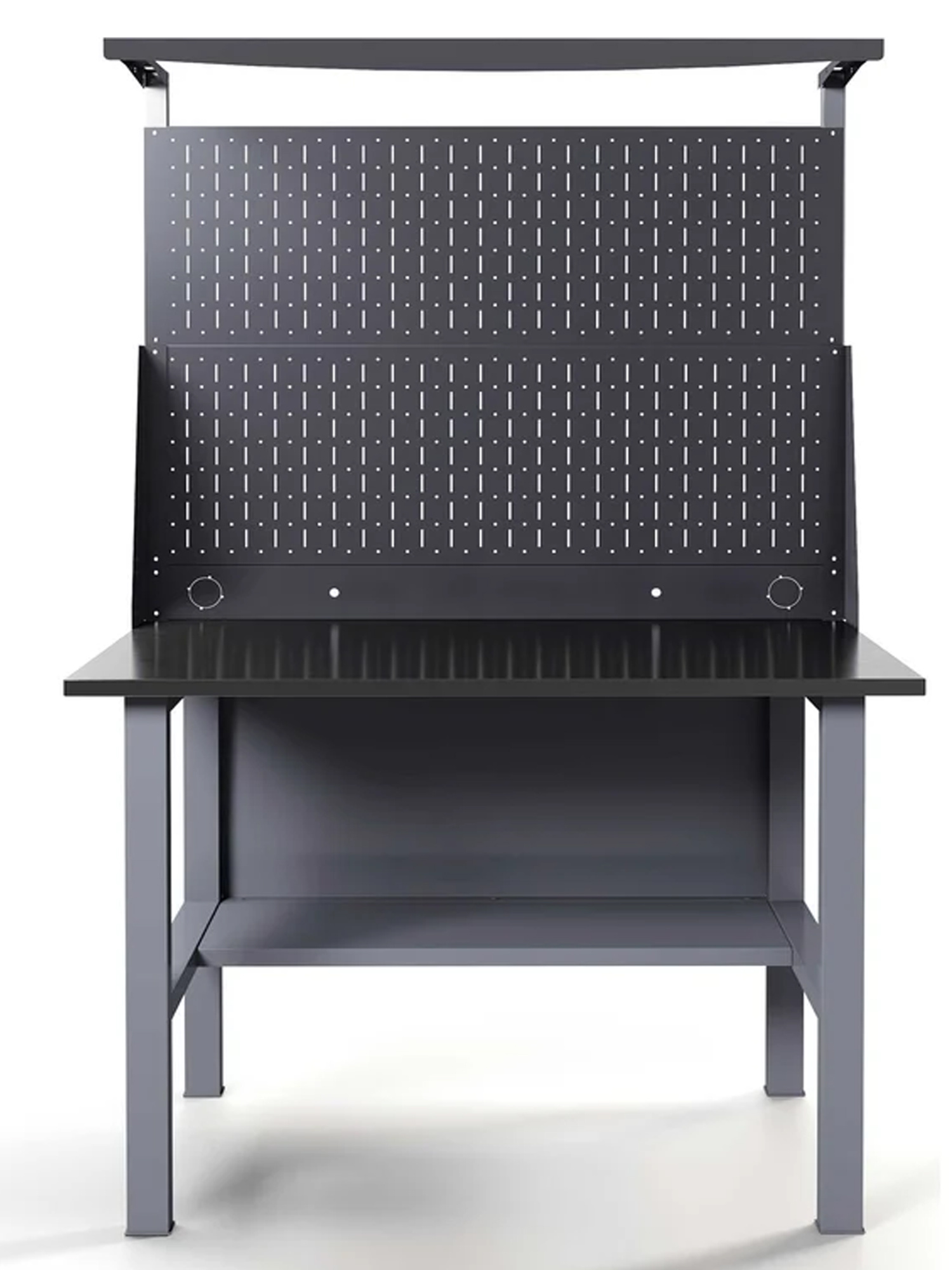 GREENBERG Верстак с перфопанелью двойной 1200мм VERSTAK_T0_P2_1200