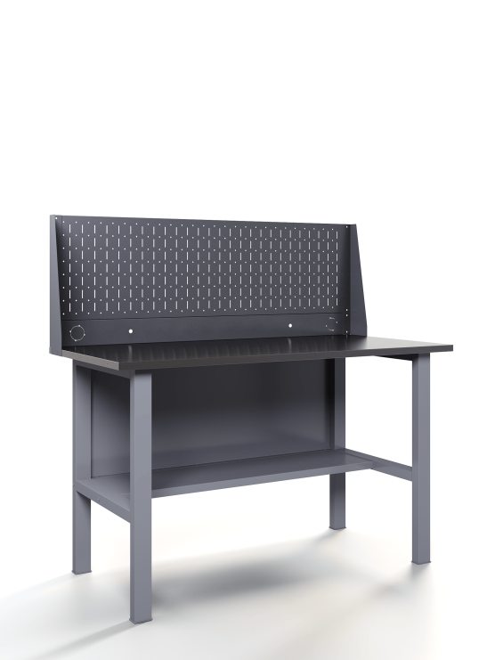 GREENBERG Верстак с перфопанелью одинарной 1400мм VERSTAK_Т0_P1_1400