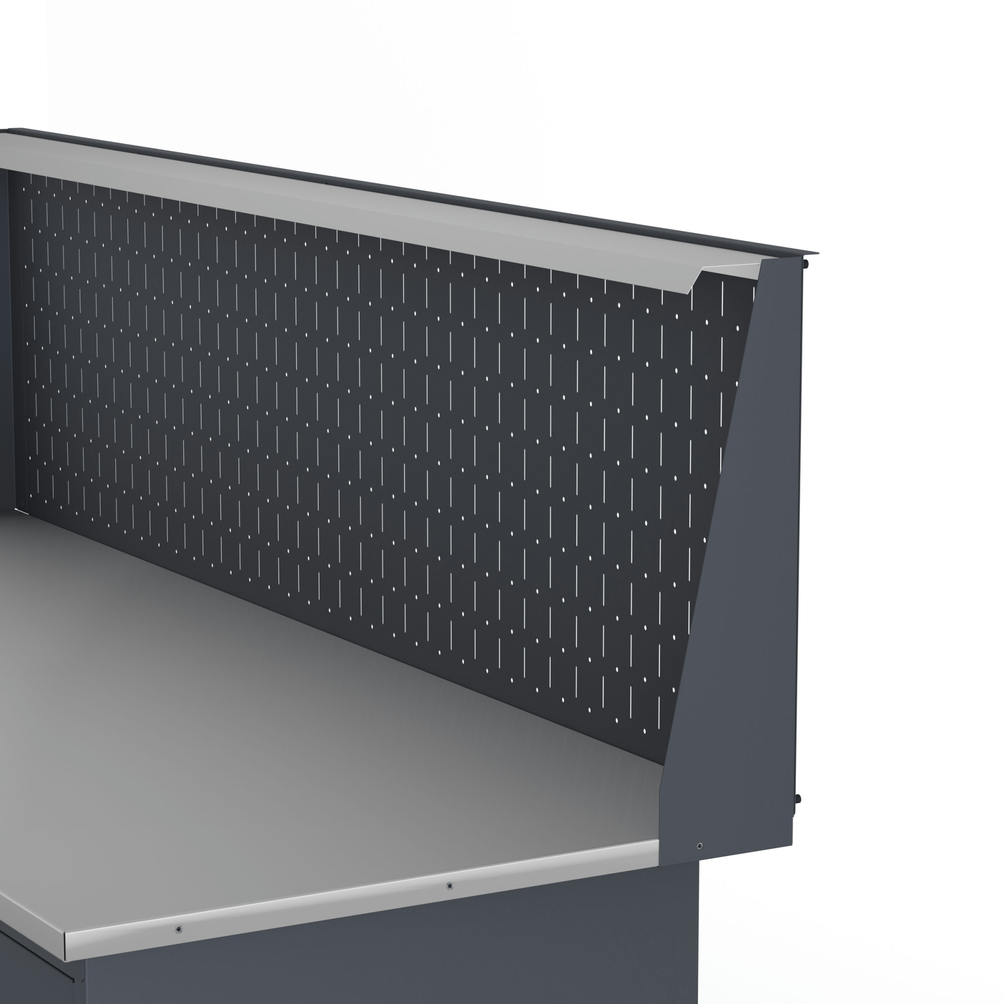 GREENBERG Верстак с тумбой с ящиками и тумбой с дверцей с перфопанелью 2000мм VERSTAK_ТY_P_2000