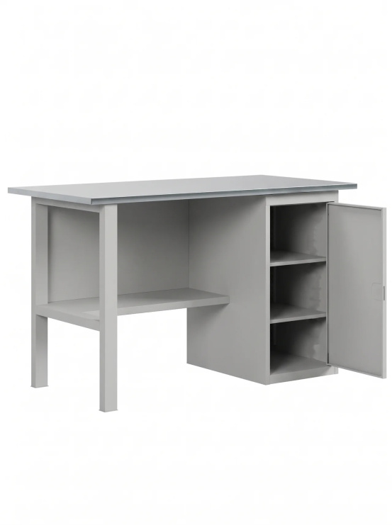 GREENBERG SILVER Верстак с тумбой 1200мм VERSTAK_SILVER_Т1_1200