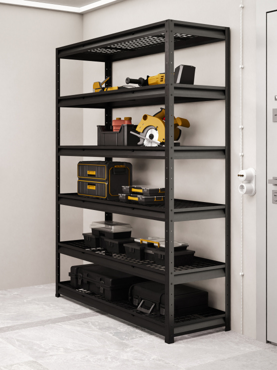 BOREX Стеллаж 6 полок Сетка BOREX_STELLAG-6