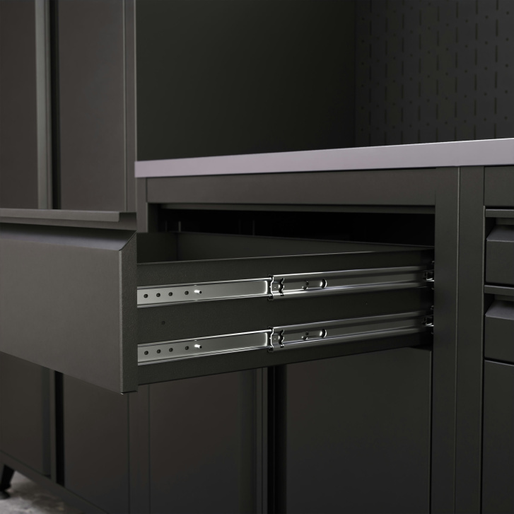 BOREX Тумба с дверцами и одним ящиком + шкафчик с подъёмной дверью TY1-P2-S1