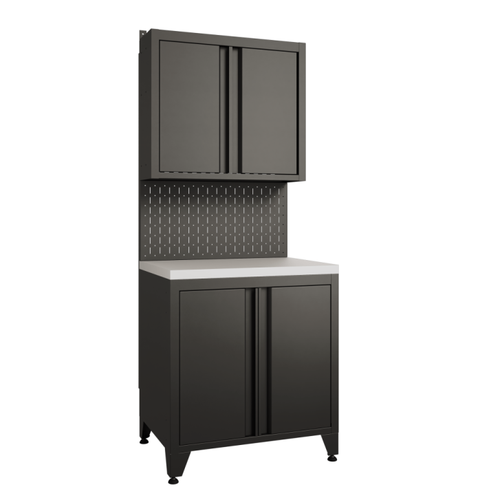 BOREX Тумба с дверцами + шкафчик с дверцами TD-P1-S2