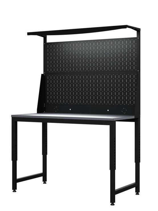 BOREX Верстак регулируемый с перфопанелью двойной 1200х600мм VERSTAK_REG_P2_1200х600