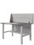 GREENBERG SILVER Верстак с перфопанелью одинарной 1200мм VERSTAK_SILVER_T0_P1_1200