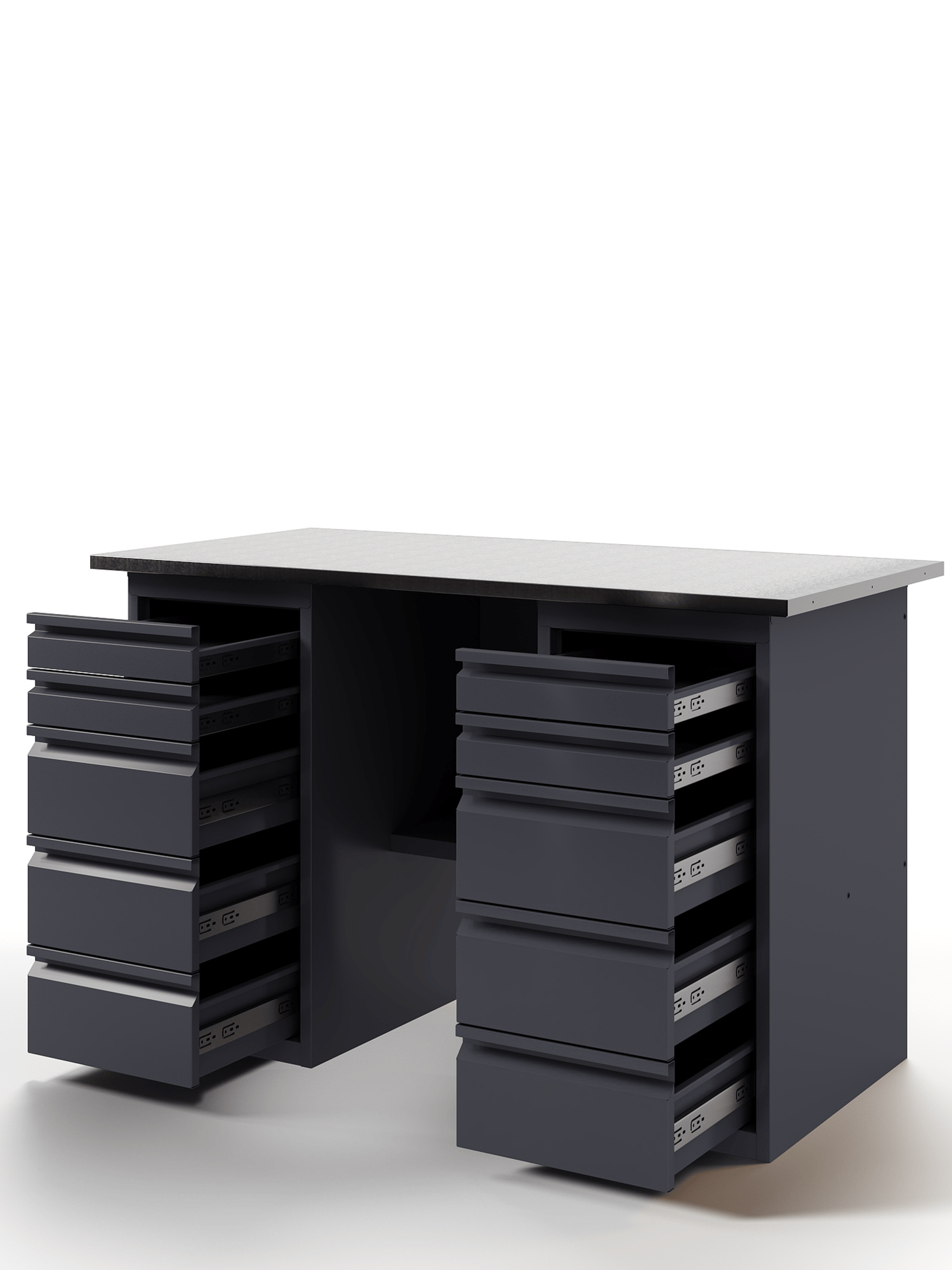 GREENBERG Верстак с двумя ящиками 1400мм VERSTAK_Y2_1400