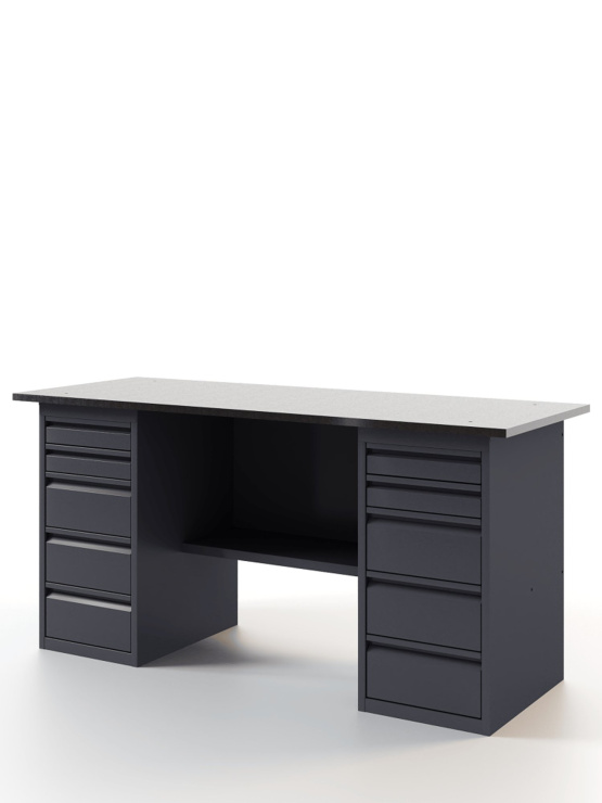 GREENBERG Верстак с двумя тумбами с ящиками 2000мм VERSTAK_Y2_2000